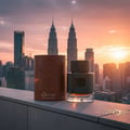 Qaaed Al Shabaab di rooftop KL waktu sunset – mood stylish Malaysia