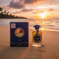 Raed Luxe di pantai waktu sunset – bau hangat aromatik Malaysia”