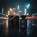 Raghba for Men atas jalan KL basah, mood noir cinematic
