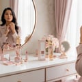 Reve Rose di meja solek wanita Malaysia, mood feminin