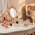 Rouat Al Musk atas meja solek wanita, vibe beauty Malaysia