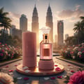 Velvet Rose 100ml di KLCC waktu sunset – bau ros feminin Malaysia