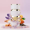 Yara Moi dengan pearls & pastel – perfume feminin mewah Malaysia”