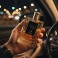 pemandu lelaki pegang Kismet For Men malam KL