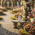 Paris Garden di bawah arch taman bunga – mood romantic Malaysia