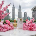 Paris Garden di KLCC dengan bunga pink – mood elegant Malaysia