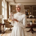 Delilah Blanc perfume bottle by Maison Alhambra on a white background