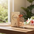 Pride di meja kafe dengan cahaya lembut – mood feminine calm Malaysia