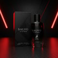 Salvo Maison Alhambra perfume lelaki dengan background carbon fiber, sporty bold style Malaysia