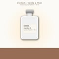 OSMA Vanilla S Eau de Parfum bottle on a beige background
