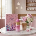 Marshmallow Blush di kafe dengan latte karamel – vibe girly Malaysia”