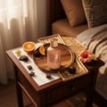 Qissa Delicious di meja katil – bau cozy sweet Malaysia