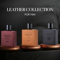 Rayhaan Rayhaan Leather Collection 100ml EDP – Corium, Dark Leather, Cordova feature on homepage bottle - view 8 - Premium fragrance collection Malaysia
