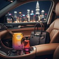 golden hour volare tempat duduk penumpang beg wanita malaysia