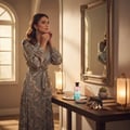 moroccan dream wanita melayu pintu rumah bersiap
