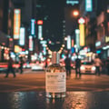 Society 971 di jalan sibuk waktu malam – perfume lelaki urban Malaysia”