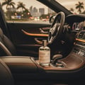 Society 991 di dalam kereta moden – bau amber maskulin Malaysia