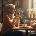 Malay couple café smelling perfume tiramisu steam heart Malaysia - Zimaya Tiramisu Coco